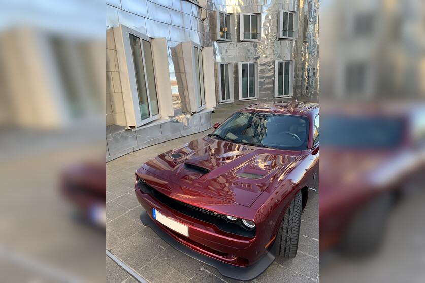 Dodge Challenger Hellcat Mitfahren