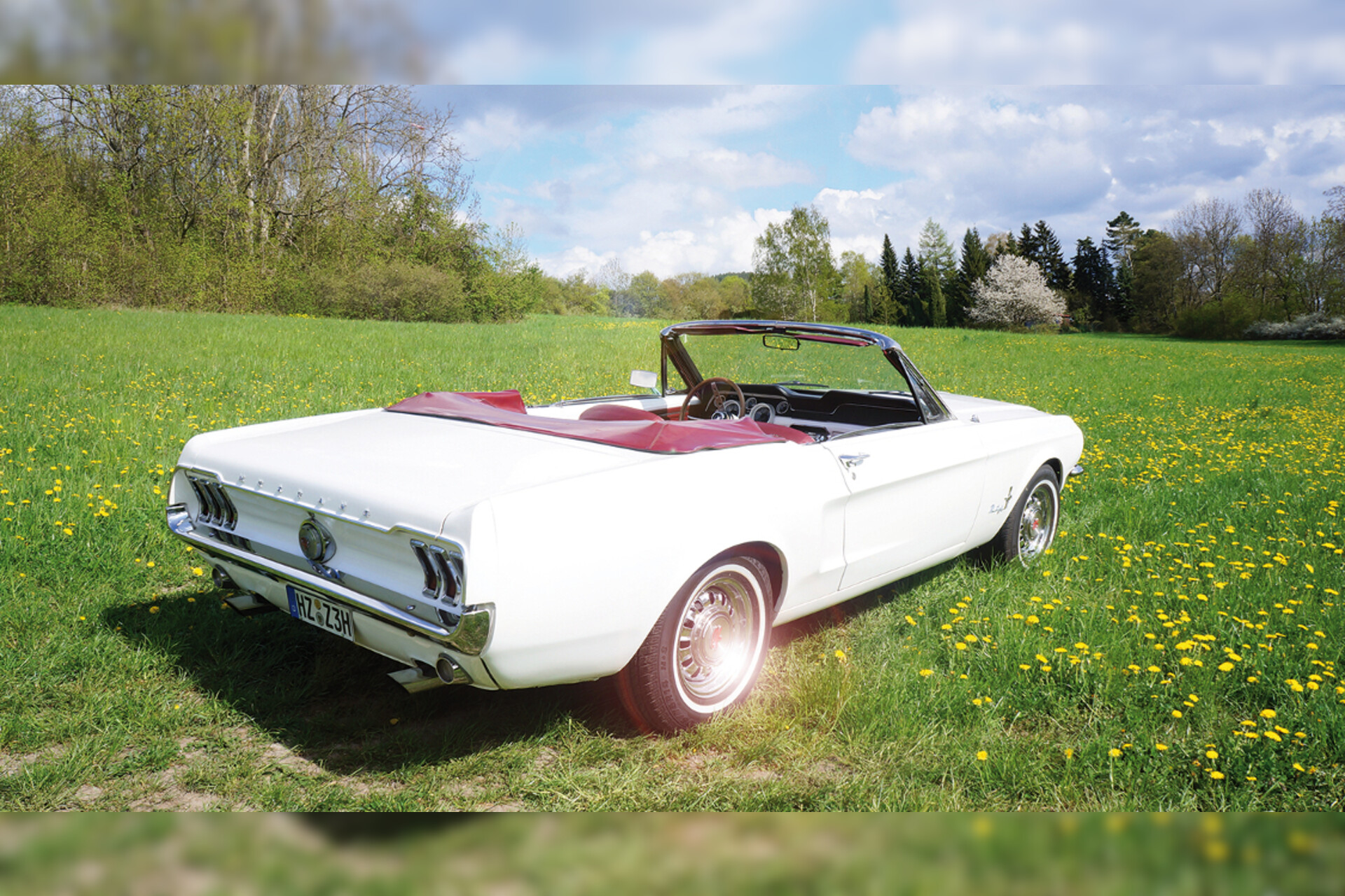 Ford Mustang Oldtimer mieten
