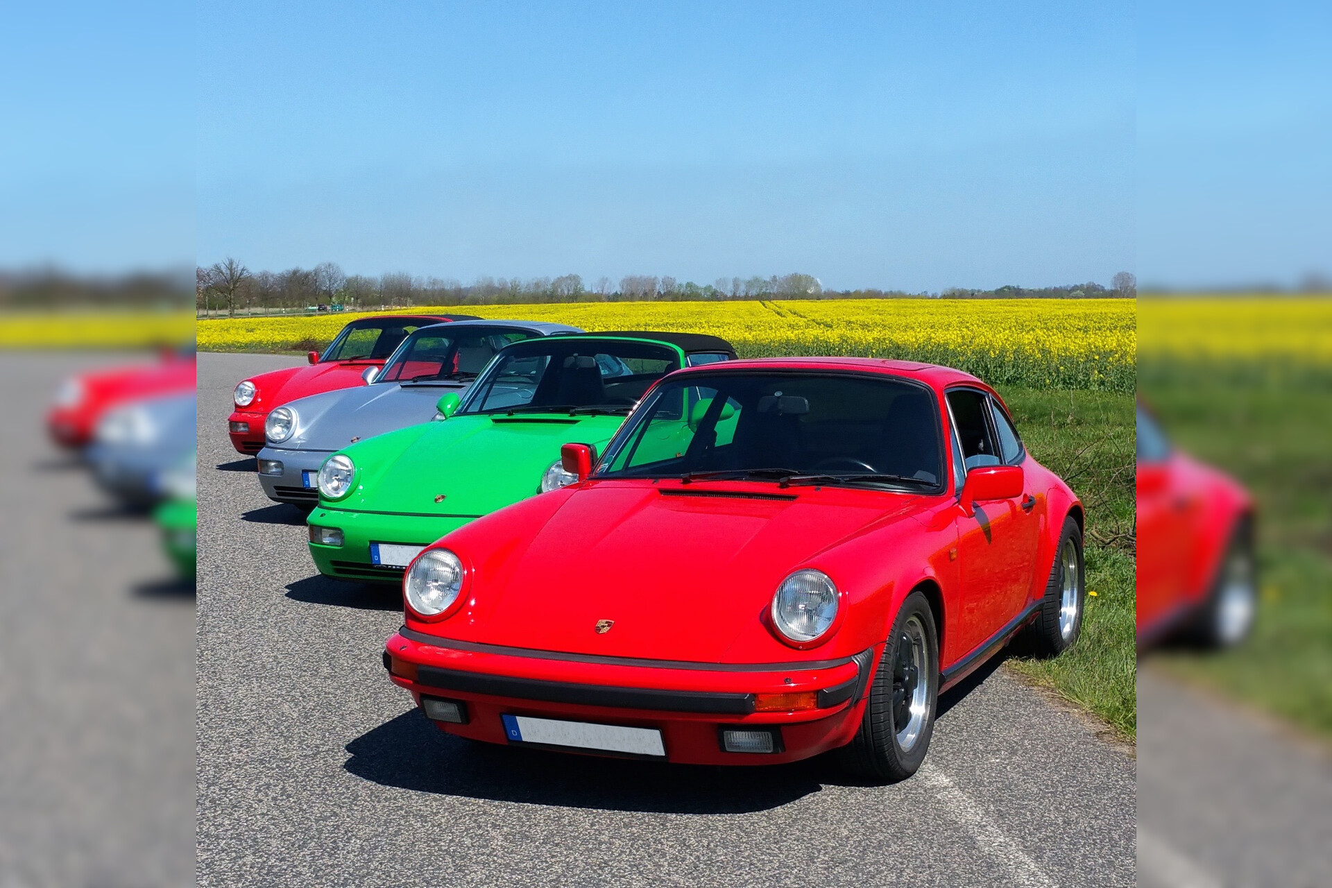 Porsche mieten: Halbtagestour Lukenwalder Heide