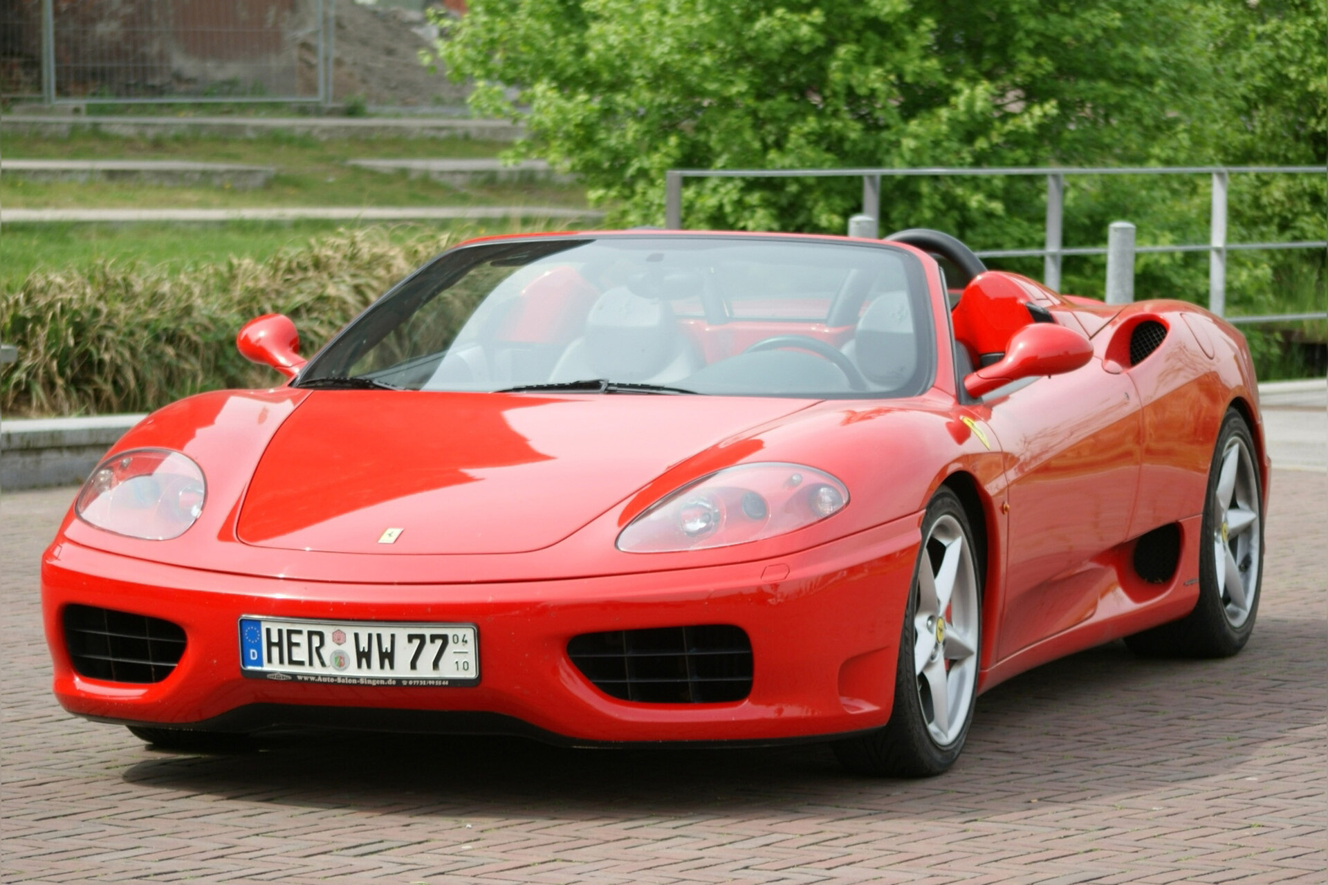 Ferrari F360 Mitfahren