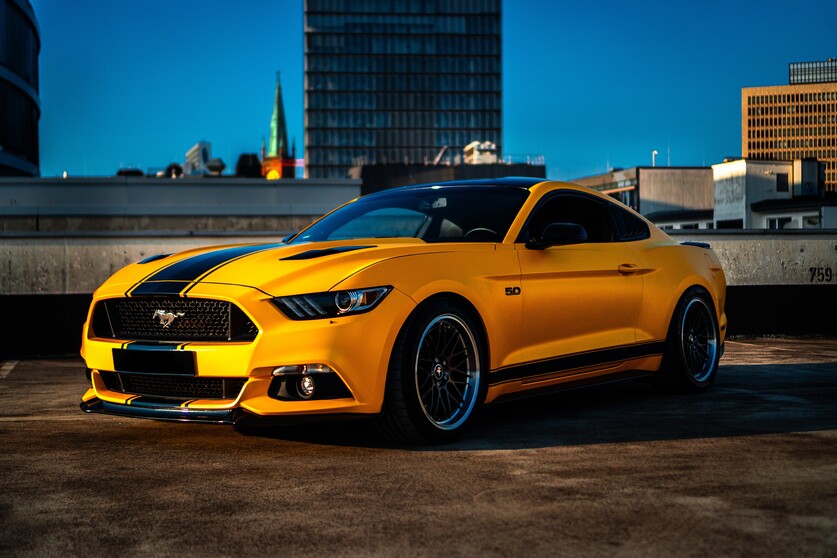 Mitfahren im Ford Mustang GT