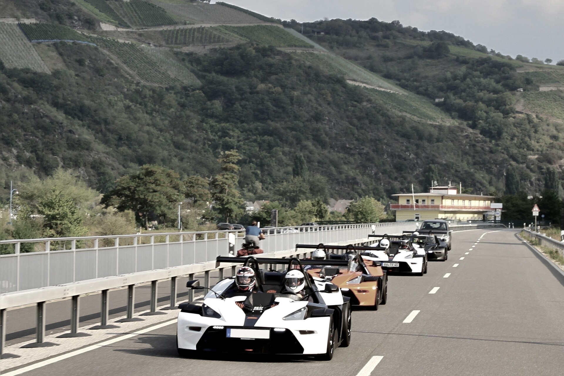 KTM X-BOW fahren: Tagestour Eifel und Rhein