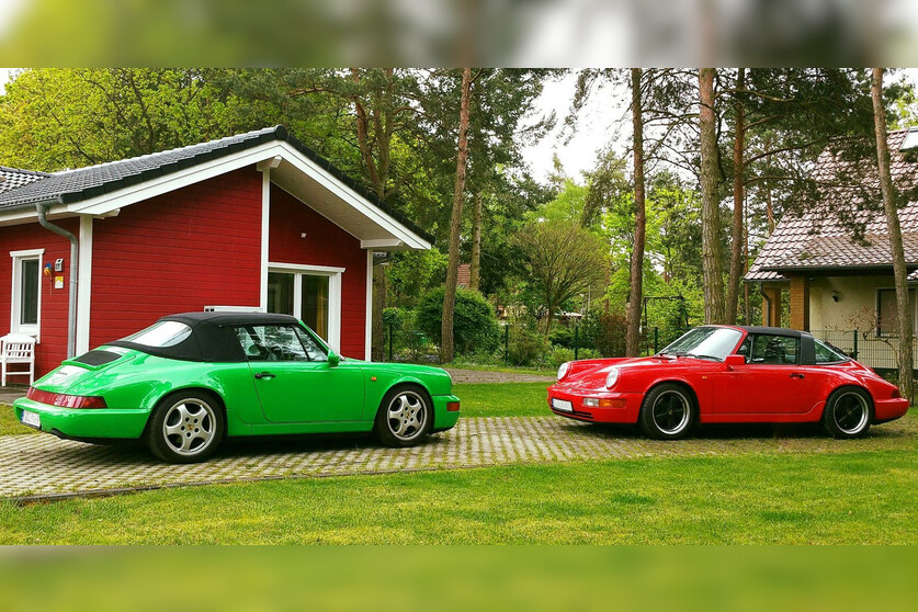 Porsche mieten: Kurztour "Diedersdorfer Heide"