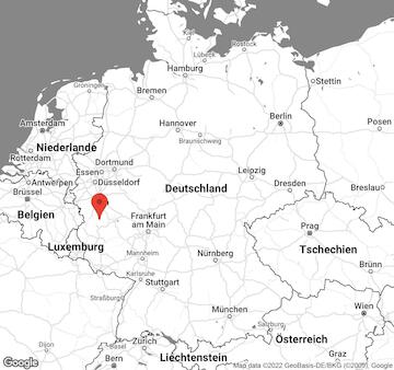 Karte von KTM X-BOW fahren: Tagestour Eifel und Rhein