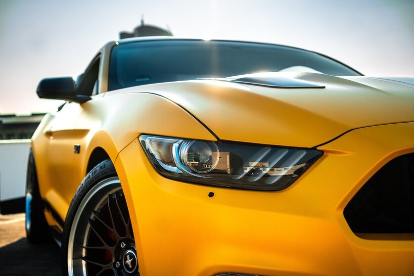 Mitfahren im Ford Mustang GT