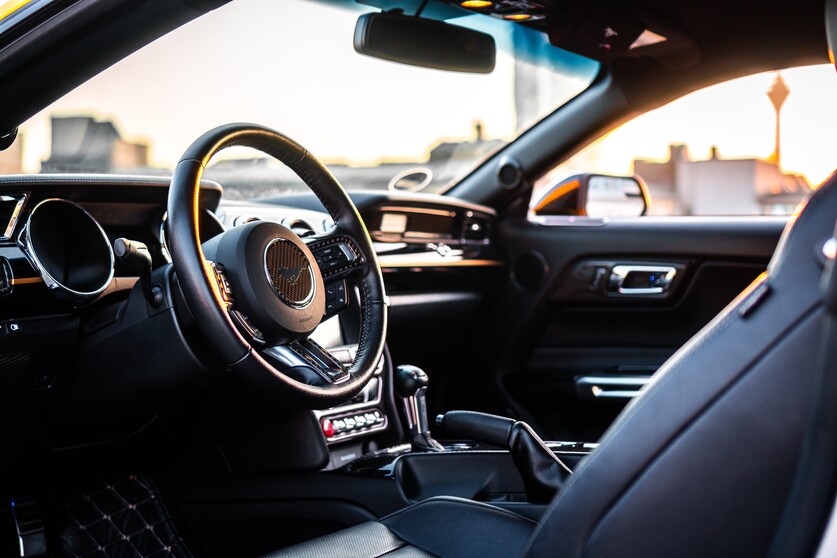 Mitfahren im Ford Mustang GT