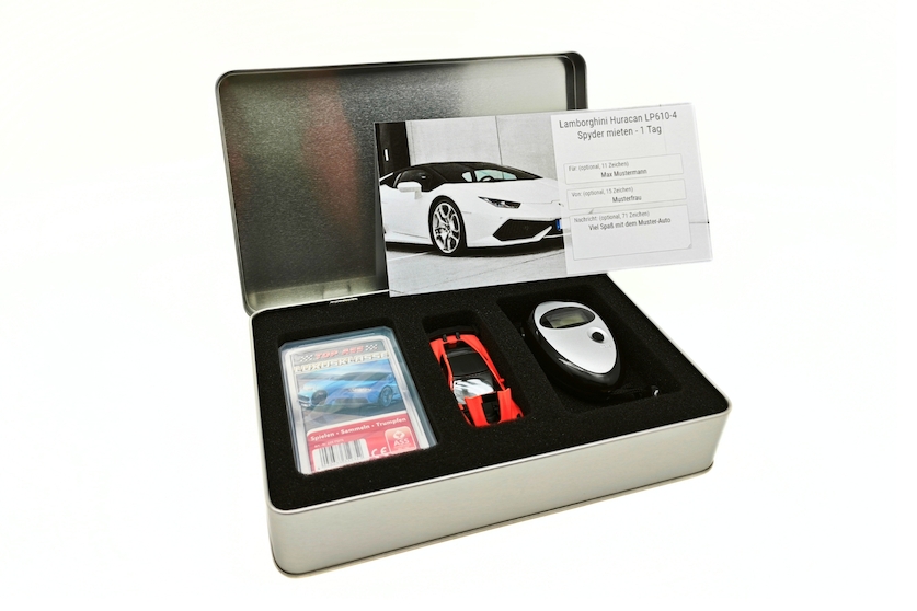 Geschenkbox Premium: Chevrolet Corvette