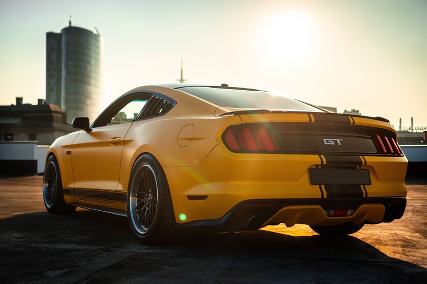 Mitfahren im Ford Mustang GT