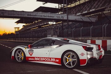 Renntaxi Ferrari 488 - 3 Runden