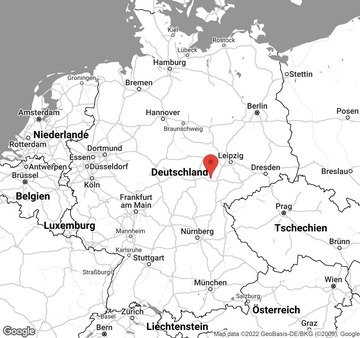 Karte von Ford Mustang Oldtimer mieten